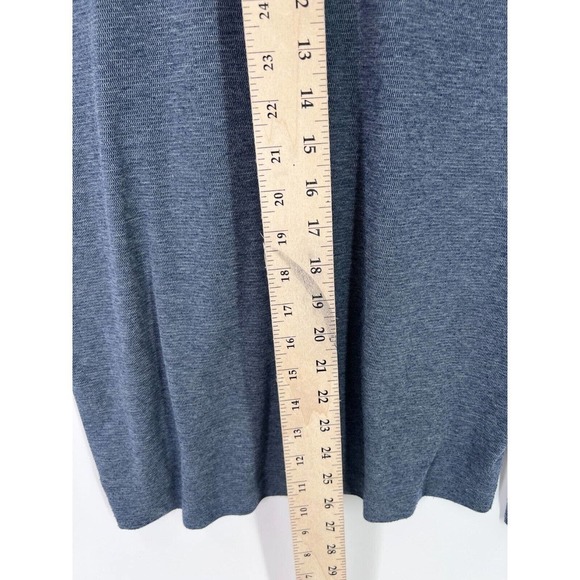 Michael Kors Mock Neck Pullover Sweater Long Sleeve 1/4 Zip Blue Men's Medium - Picture 4 of 7